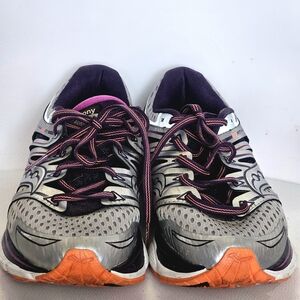 Saucony Women's Gray and Orange Running Shoes